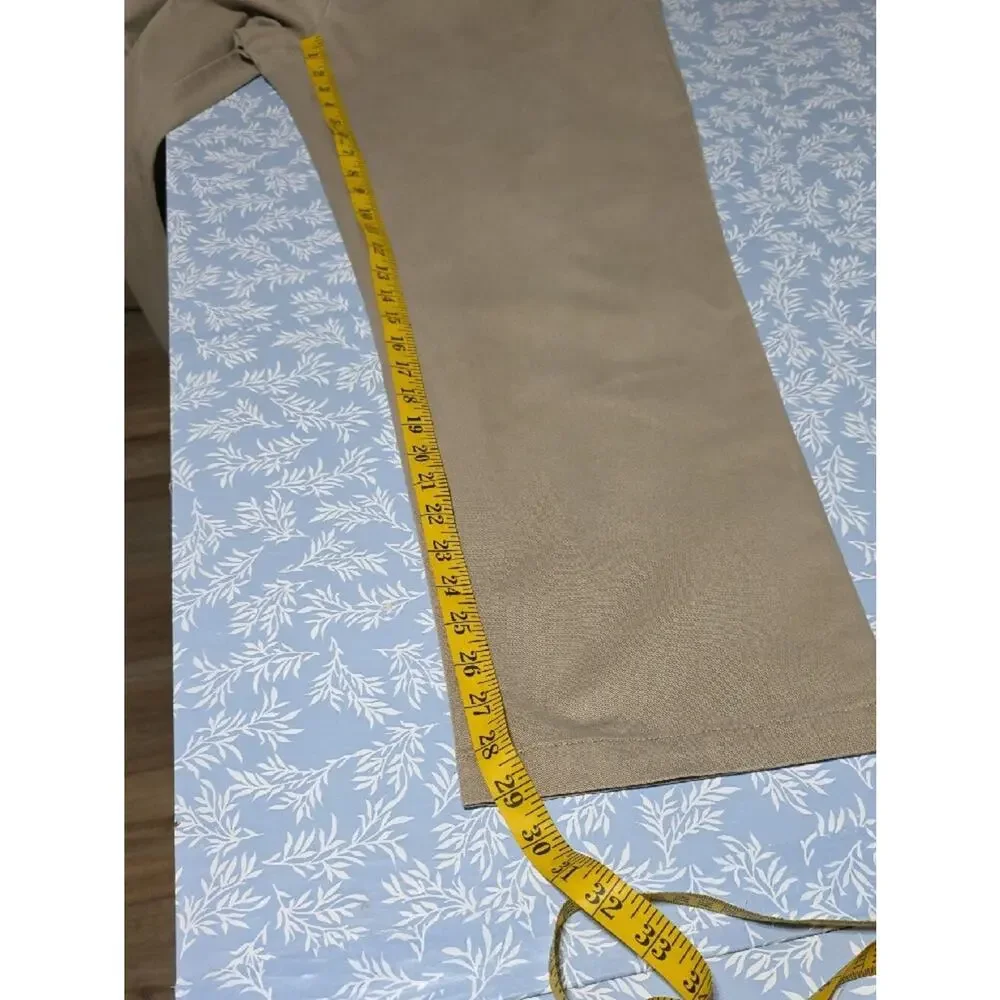 Izod Mens Sz 40X30 Straight Saltwater Khaki Chinos 2 Pair  Bundle